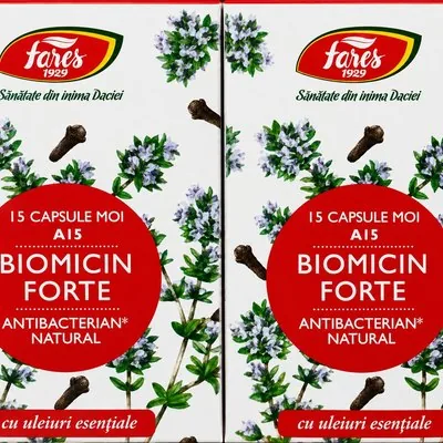 Capsule Biomicin Forte cu uleiuri esențiale