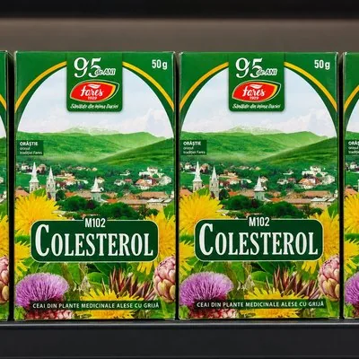 Ceai Fares M102 pentru colesterol la cutie