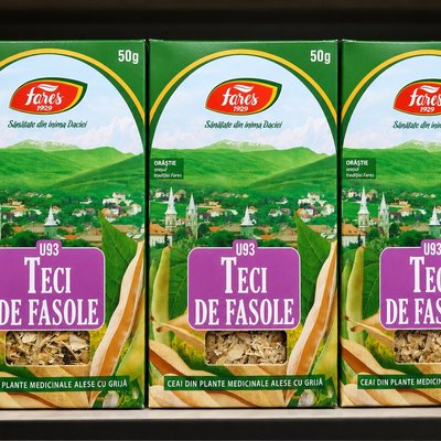 Ceai Fares U93 teci de fasole la cutie