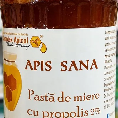 Apis Sana pastă de miere cu propolis 2%