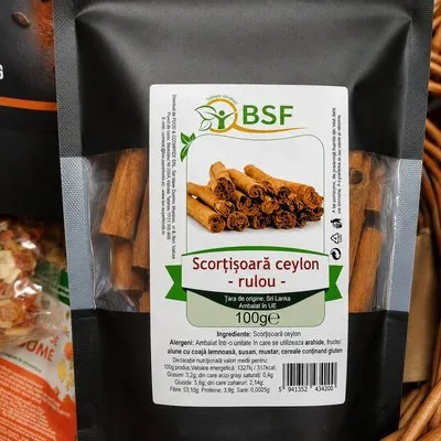 Scorțișoară Ceylon rulou BSF din Sri Lanka