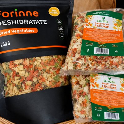 Legume deshidratate Forinne și amestec de legume SanoVita