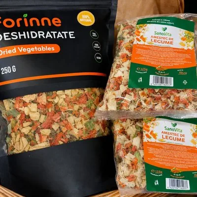 Legume deshidratate Forinne și amestec de legume SanoVita