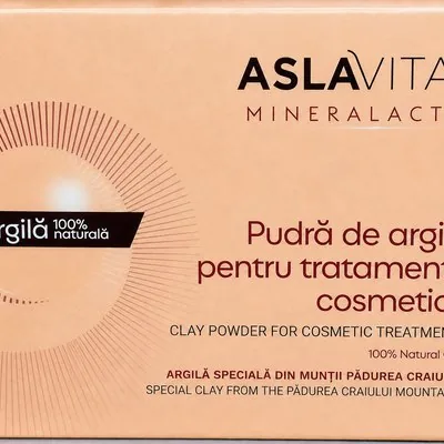Pudră de argilă naturală AslaVital pentru tratamente cosmetice