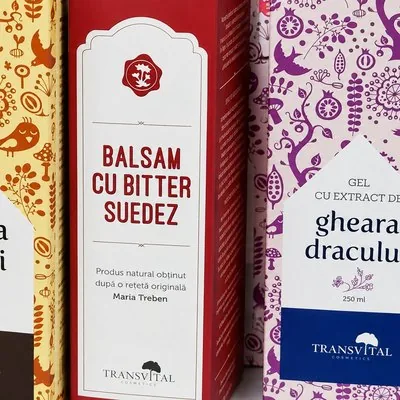 Geluri Transvital: Puterea Tigrului, balsam cu bitter suedez și gheara dracului